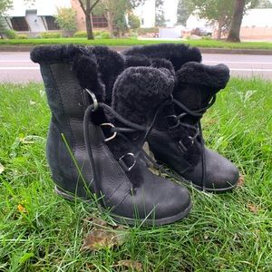 Sorel Joan of Arctic Wedge II Shearling Boot